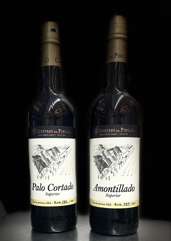 Cayetano del Pino_ Palo cortado y amontillados Superiores