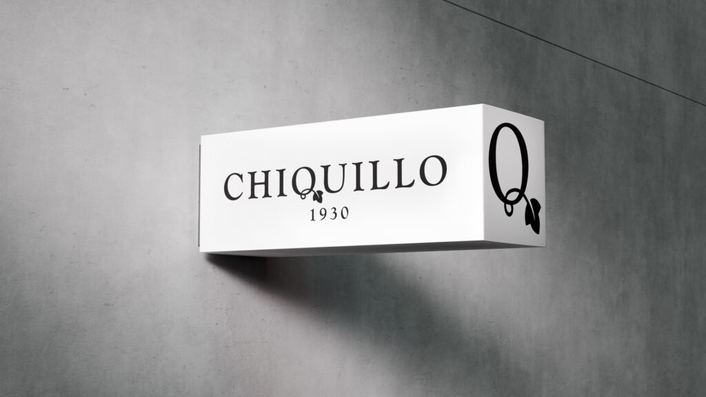 Creatividad tridimiensional del vino Chiquillo