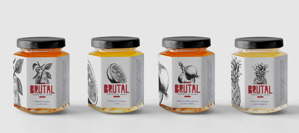 Frascos de Brutal Jams
